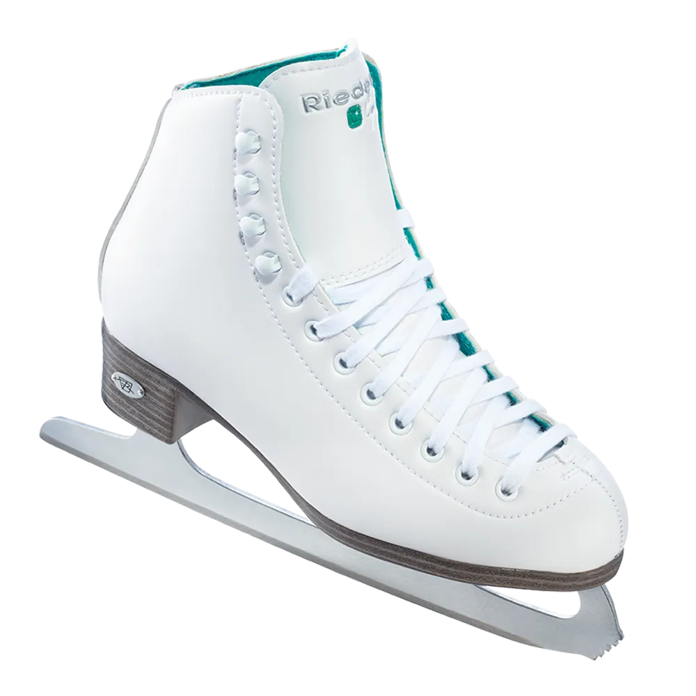 Riedell Figure Skates Set, Model 10 Opal Skate Set, Black or White