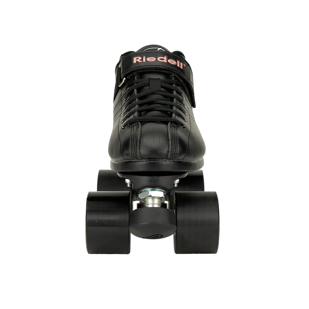 Riedell R3 Med Black Roller Skates