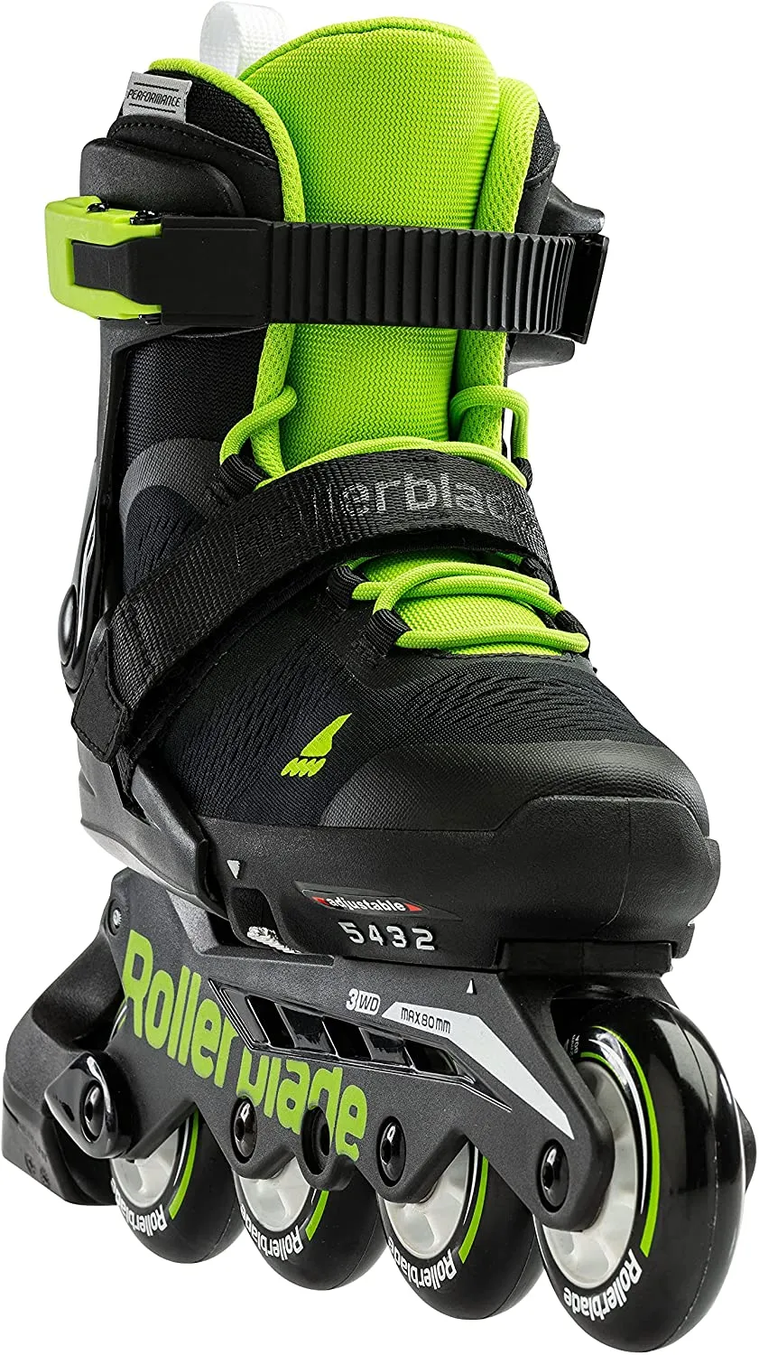 Rollerblade Microblade Black/Green 5-8