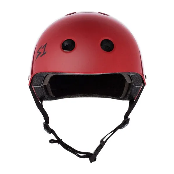 S1 Lifer Helmet Blood Red Matte - Certified