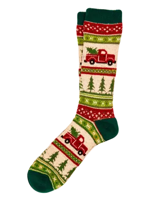 Santa's New Sleigh Socks