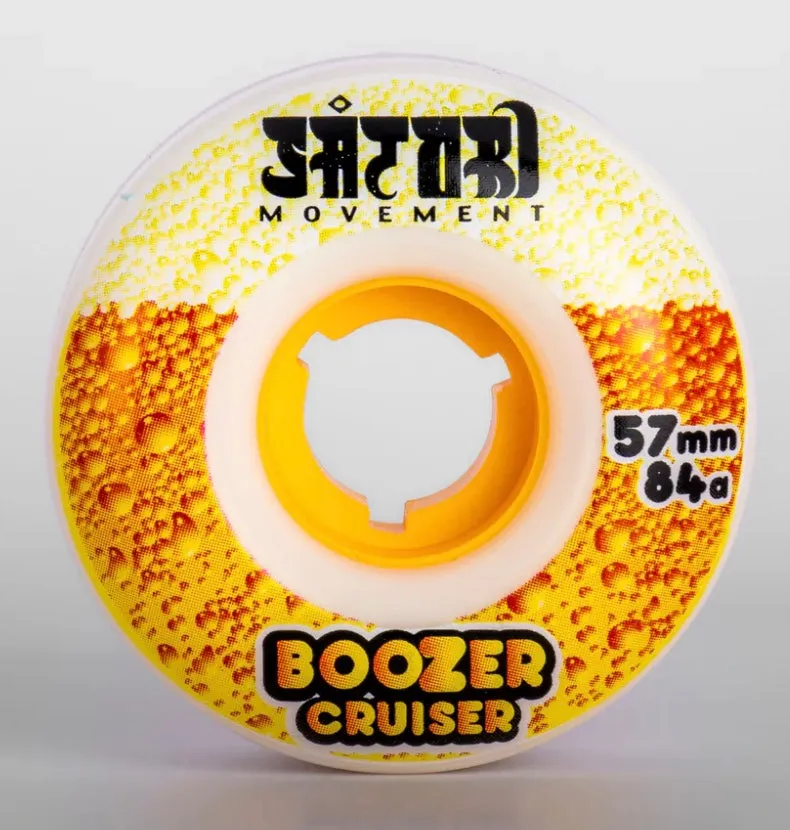 SATORI MOVEMENT 57MM BOOZER CRUISER SKATE WHEELS 78a