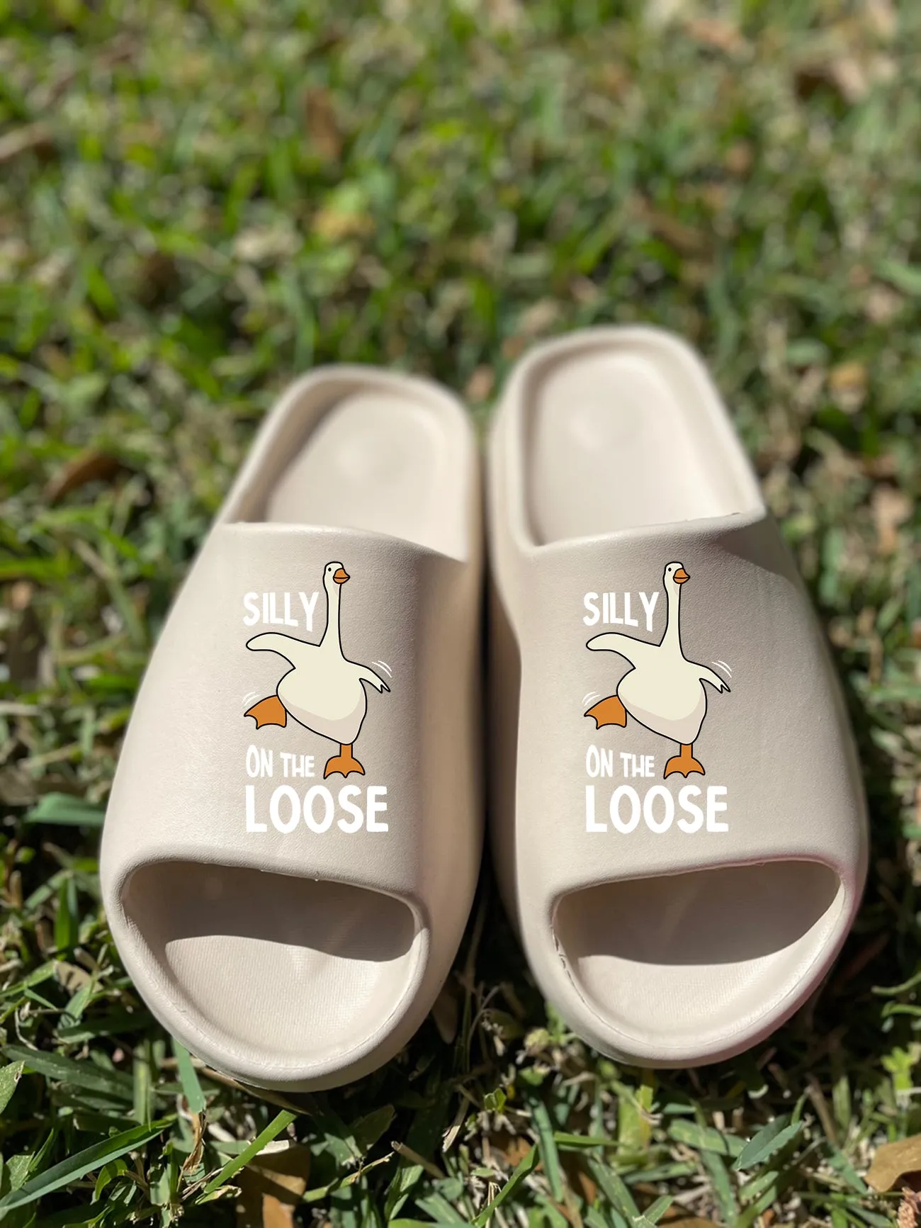 Silly goose slippers, Cloud slippers,Cushion slippers, Pillow slides , Tiktok slides,Pool Slides, Summer Slides ,Summer sandals, Dorm Slide