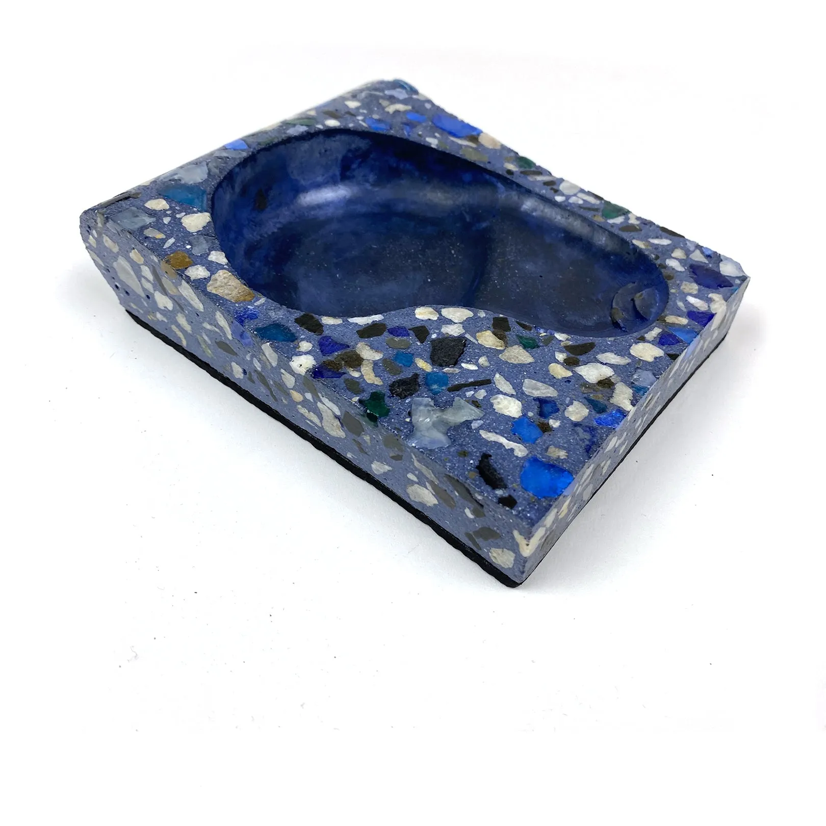 Skate Blocks Pool Coping Ashtray Ocean Speckle