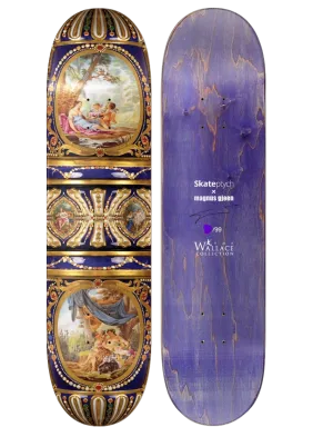 Skate de Sevres Skateboard Art Deck by Magnus Gjoen x Skateptych