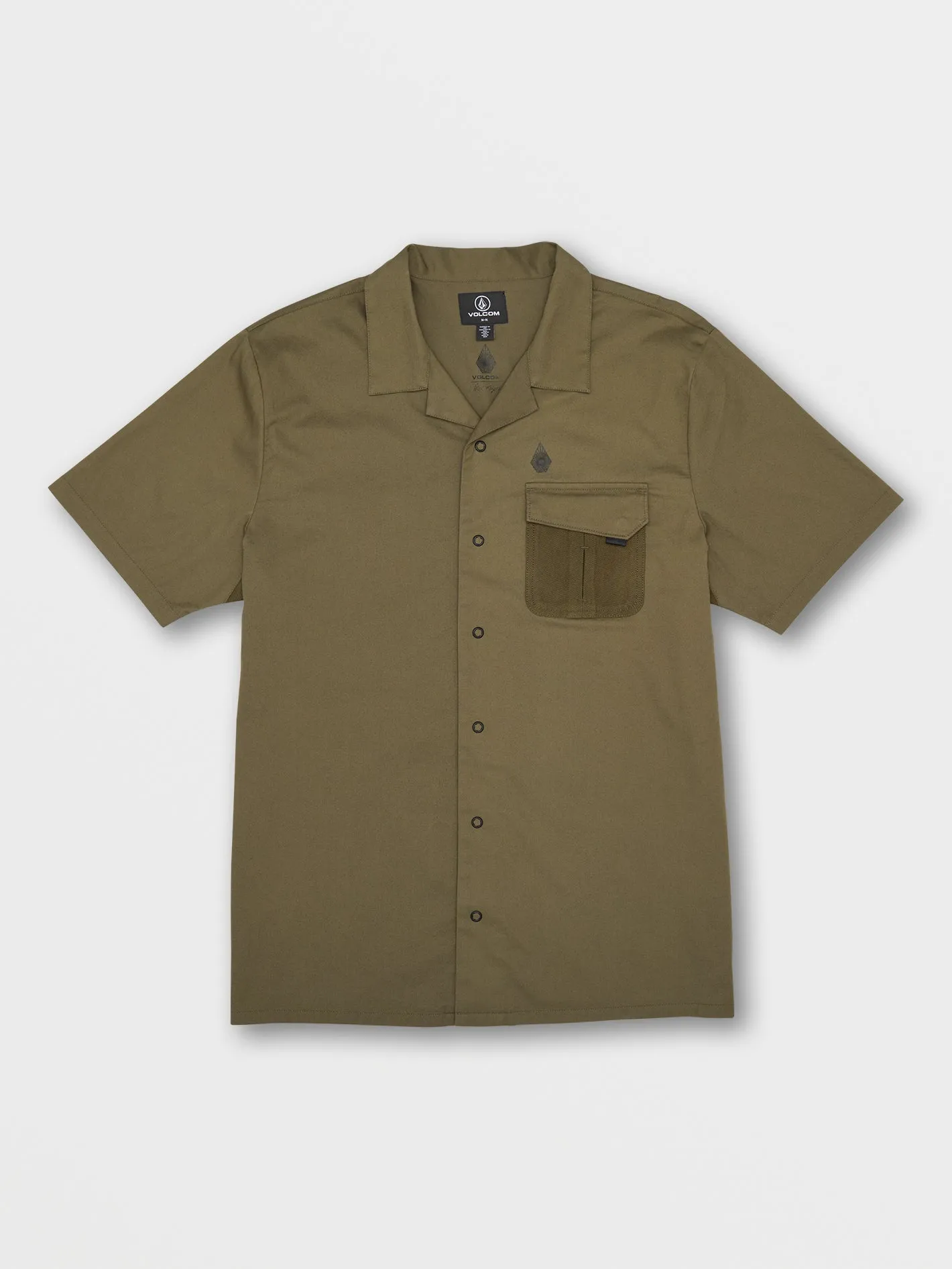 Skate Vitals Alec Majerus Short Sleeve Shirt - Winter Moss