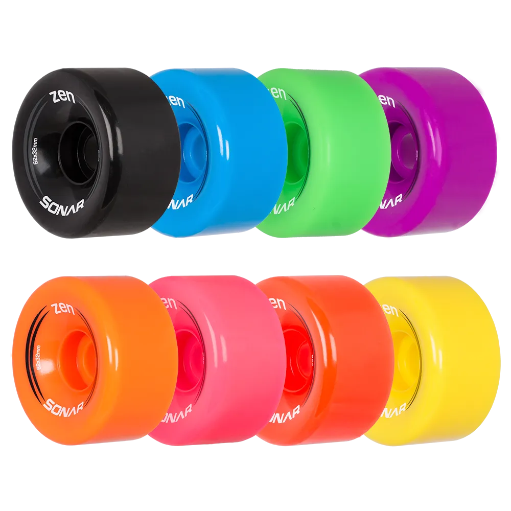 Sonar Zen Wheels 62mm/85A (4pk)