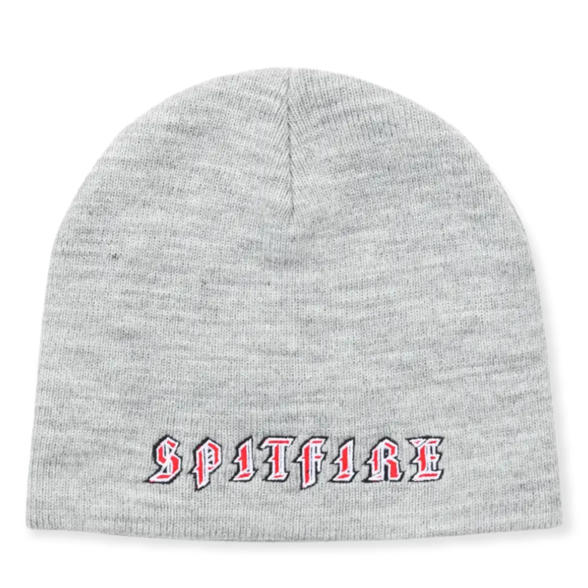 Spitfire Old E Beanie Heather/Red/White