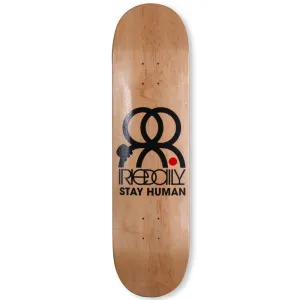 Stay Human Natural 8.25" Skateboard Deck