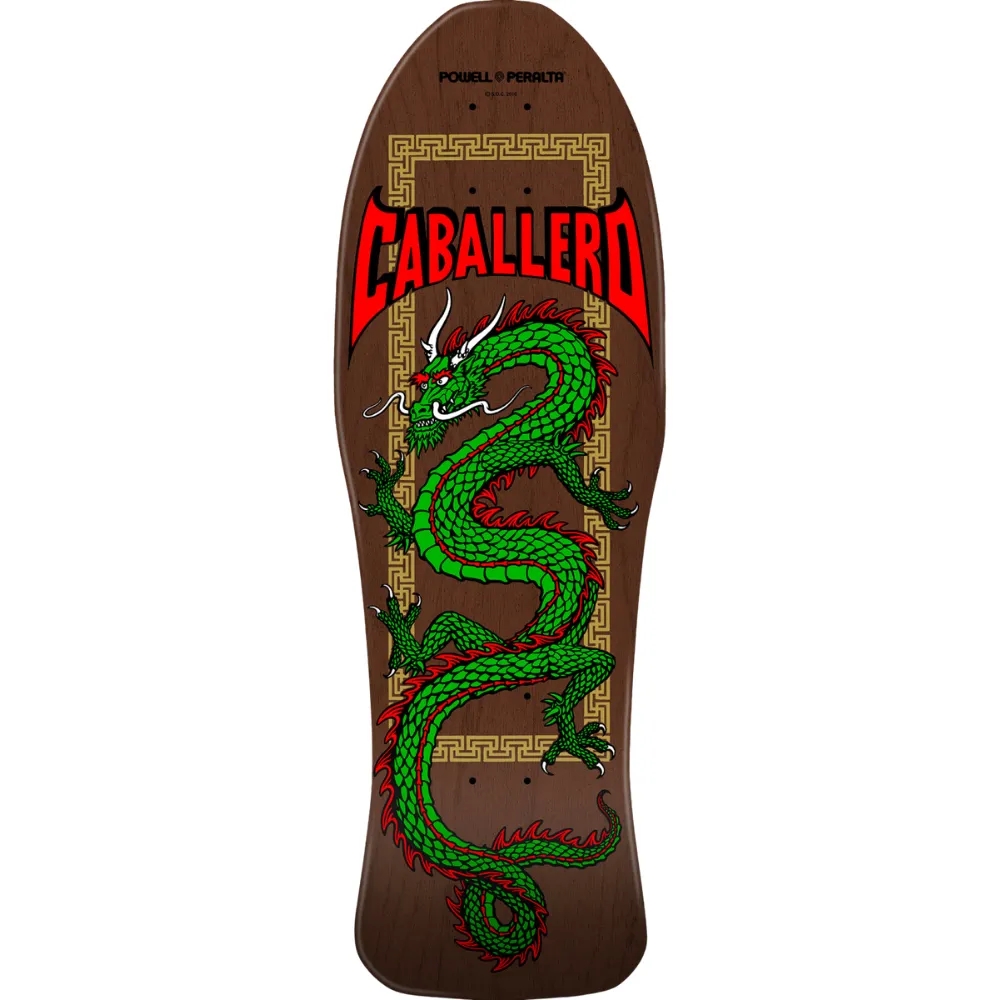 Steve Caballero Chinese Dragon Reissue 10" Skateboard Deck