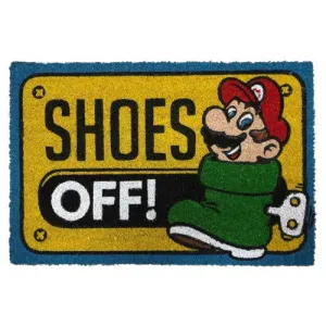 Super Mario Shoes Off: Doormat - Pyramid America