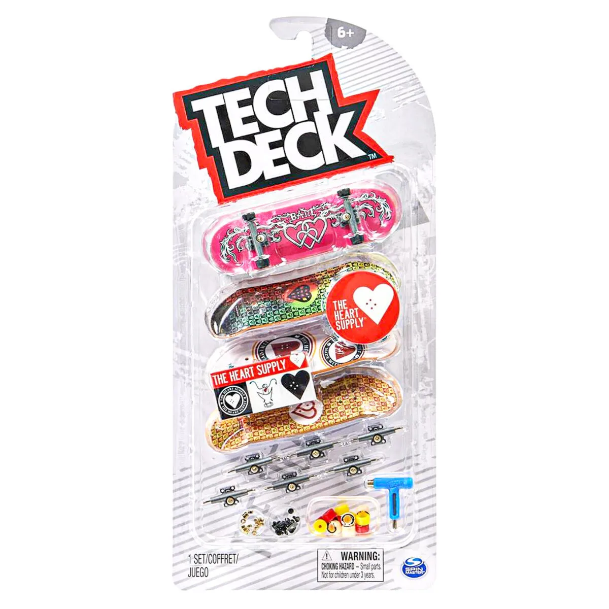 Tech Deck Fingerboards 4 Pack styles vary