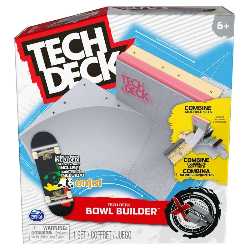 Tech Deck Ramp X-Connect Park Creator Bowl Builder