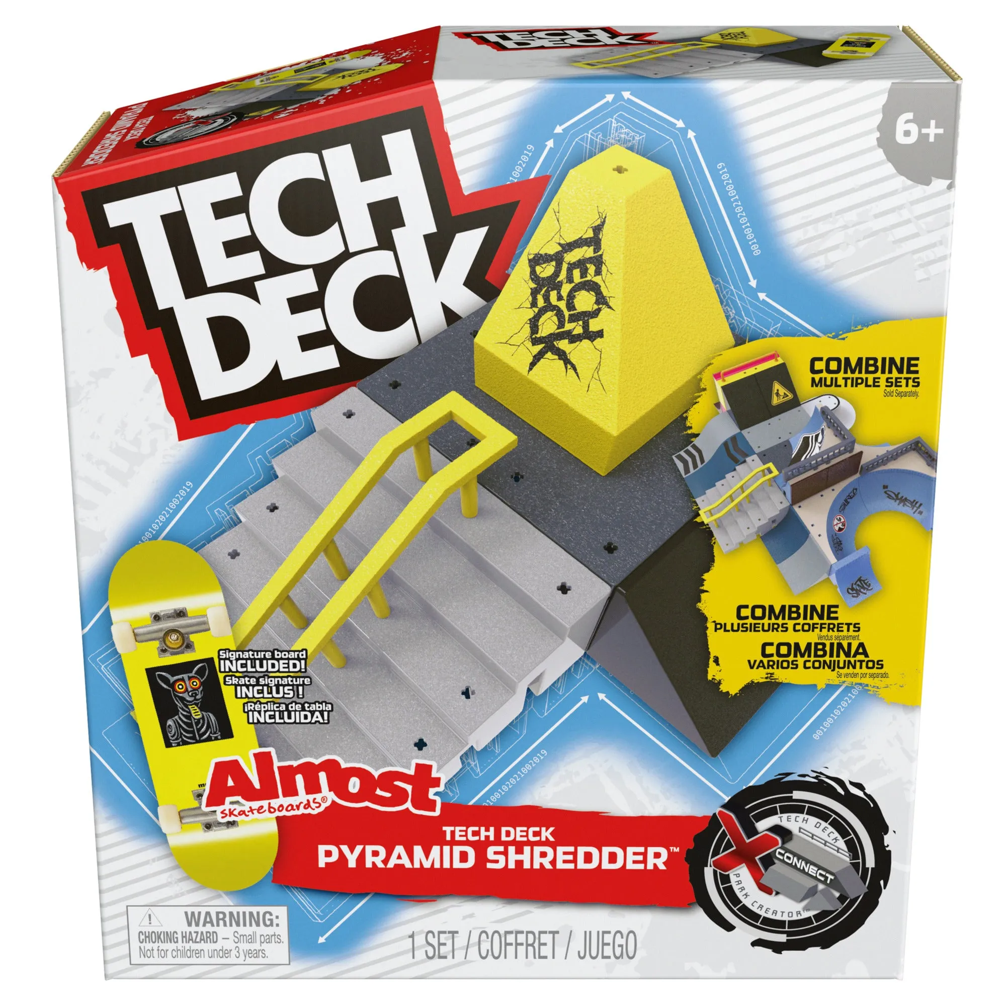 Tech Deck X-Connect Park Creator - Pyramid Shredder