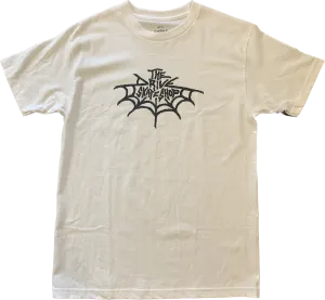 THE DRIVE SKATE SHOP WEB T-SHIRT WHITE/BLACK