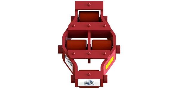 Tilt Type Rigid Utility Skate HUM-HD-20-P | 10 Ton Capacity - Polyurethane Rollers