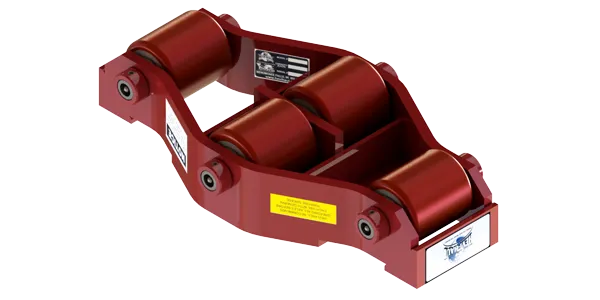 Tilt Type Swivel Utility Skate HUMS-HD-30-P | 10 Ton Capacity - Polyurethane Rollers