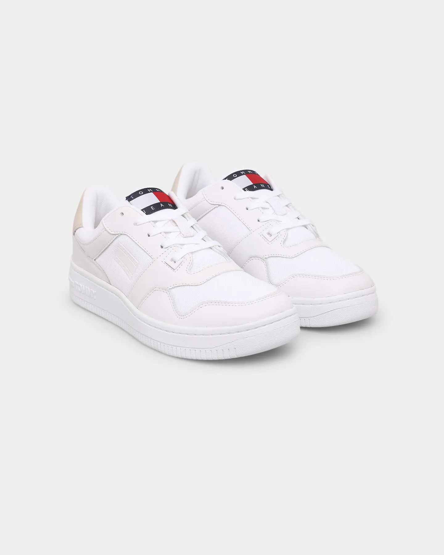 Tommy Jeans Women's TJ Mix Basket Shoes White