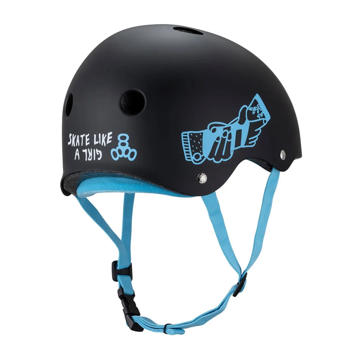 Triple 8 Skate Like A Girl Helmet - Certified