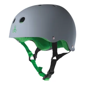 TRIPLE 8 SWEATSAVER HELMET CARBON RUBBER