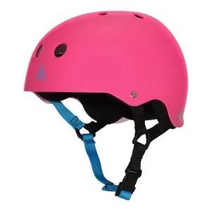 TRIPLE 8 SWEATSAVER HELMET NEON FUSCIA GLOSSY