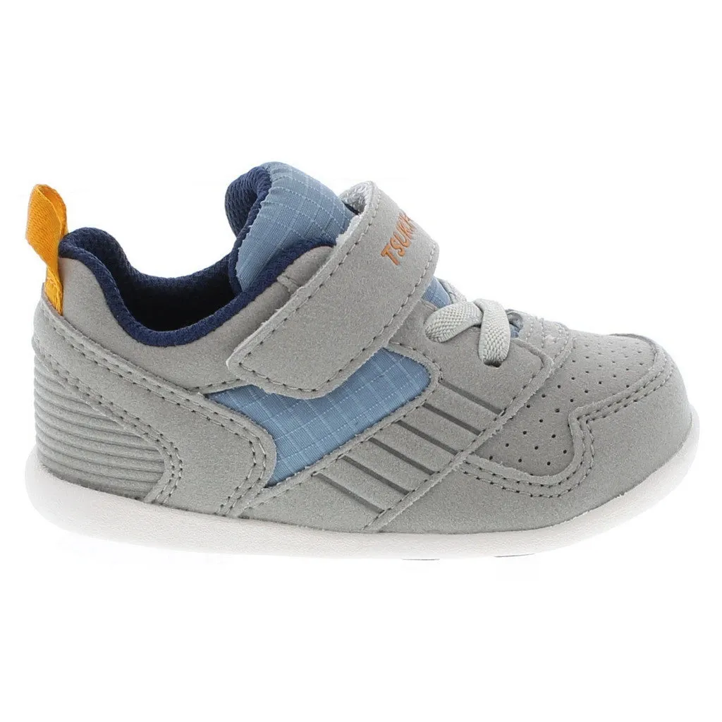 Tsukihoshi Baby Racer - Gray (Infant Sizes 3.5 to 6.5)