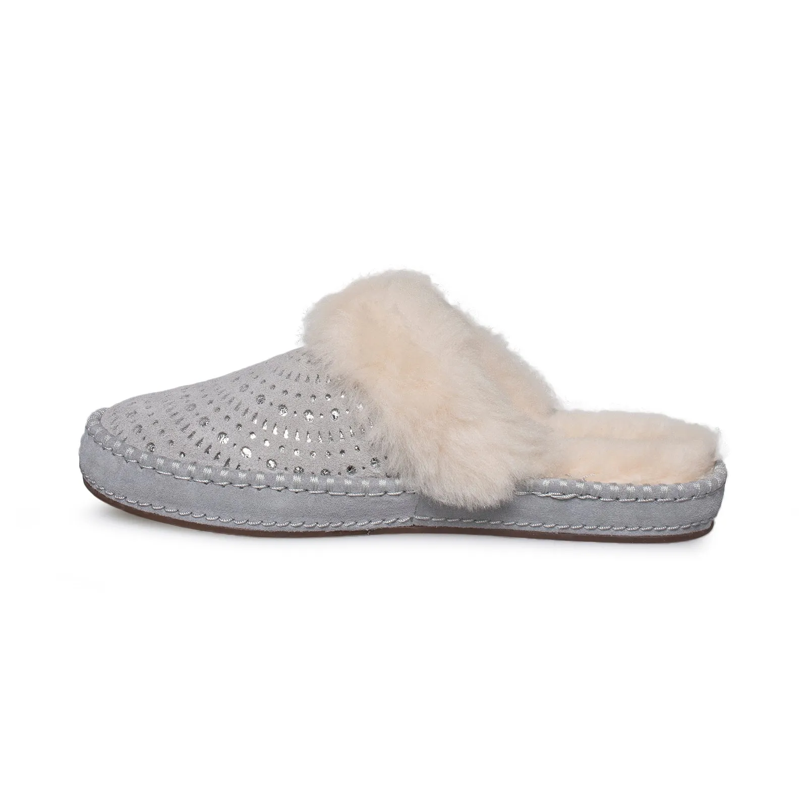 UGG Aira Sunshine Perf Seal Slippers