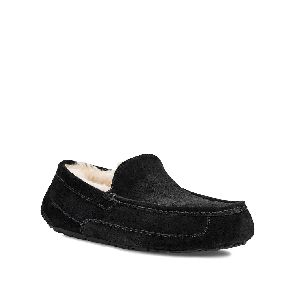 UGG Men's Ascot in Black Suede