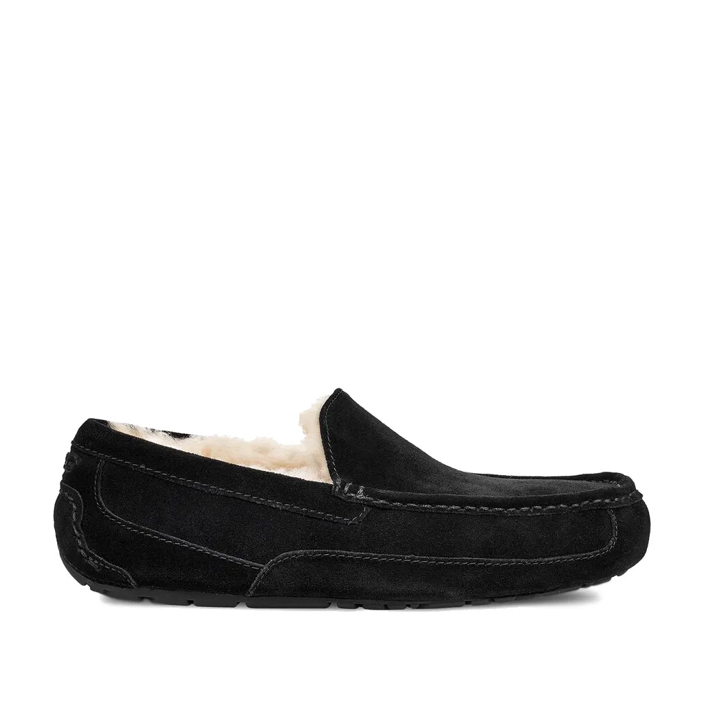 UGG Men's Ascot in Black Suede