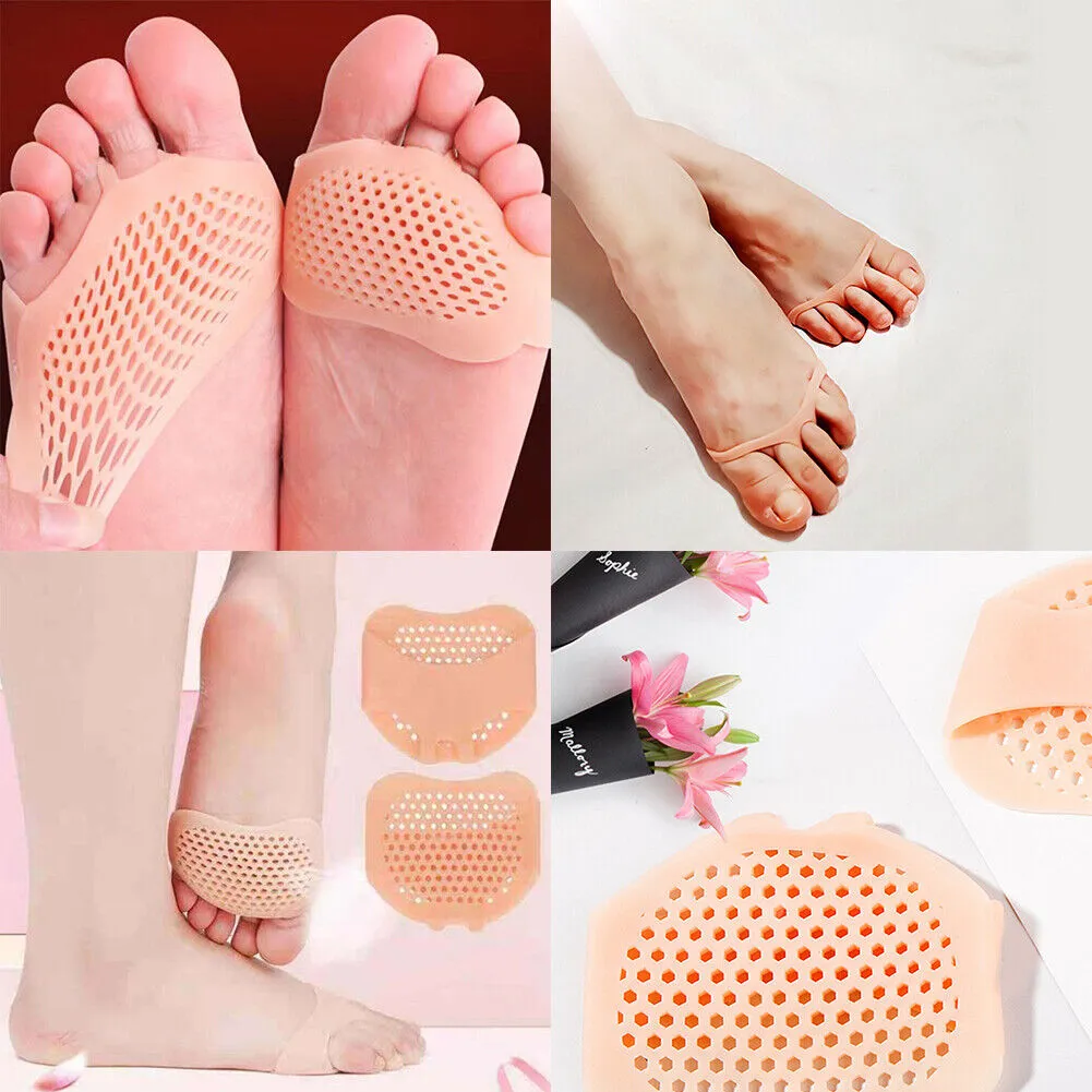 US 10-20Pairs Metatarsal FootPad Pain Relief Soft Gel Reusable Breathable Sleeve