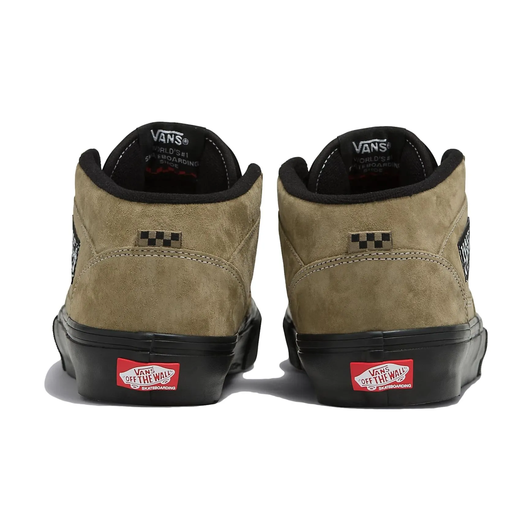 Vans Half Cab Pig Suede Olive/Black