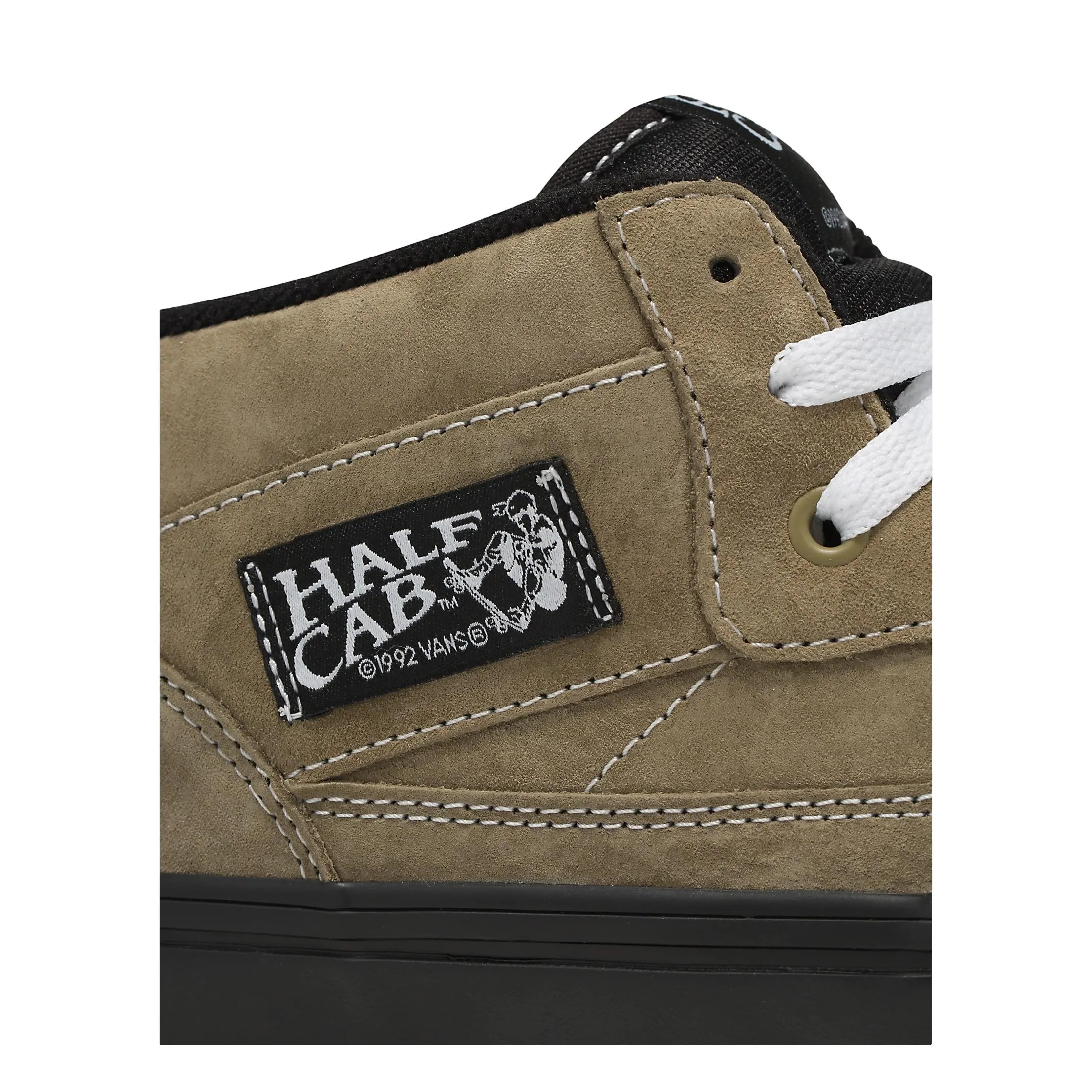 Vans Half Cab Pig Suede Olive/Black