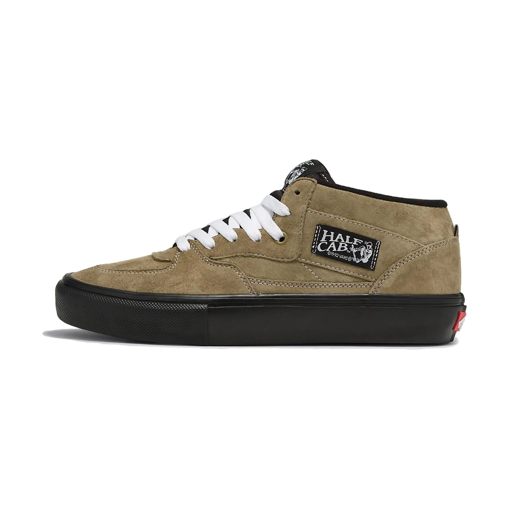 Vans Half Cab Pig Suede Olive/Black