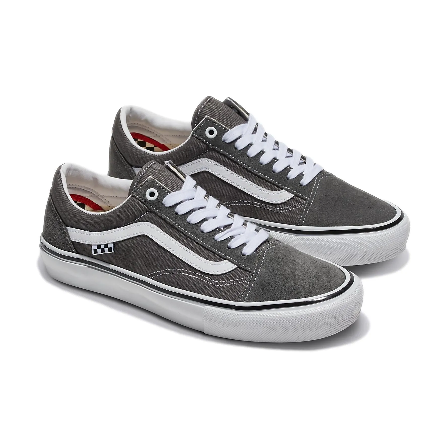 Vans Skate Old Skool Pewter/White