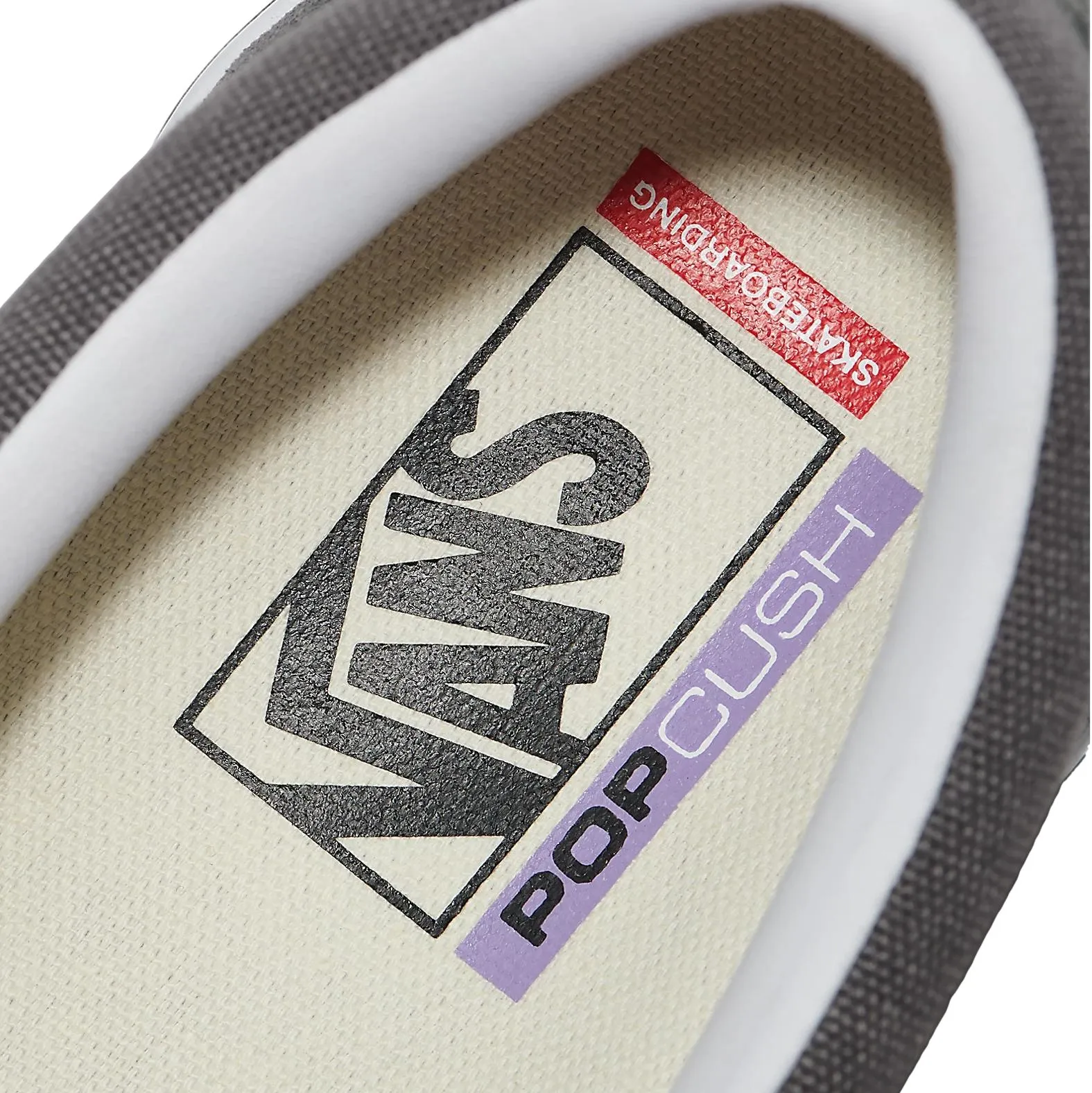 Vans Skate Slip One Pewter/White