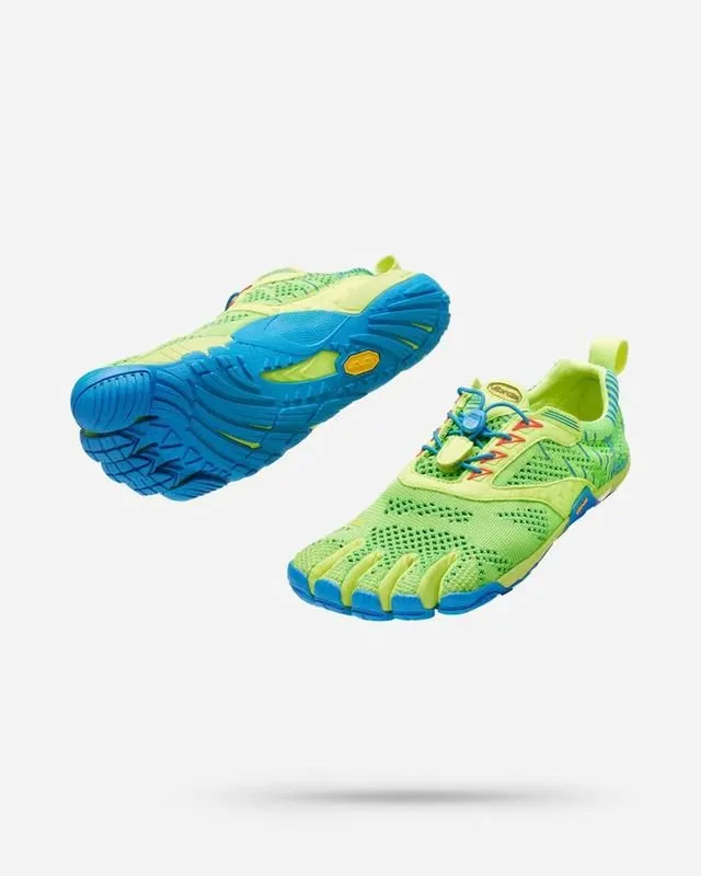 Vibram Five Fingers Mens KMD EVO Shoes Barefoot Feel Footwear - Yellow/Blue/Red