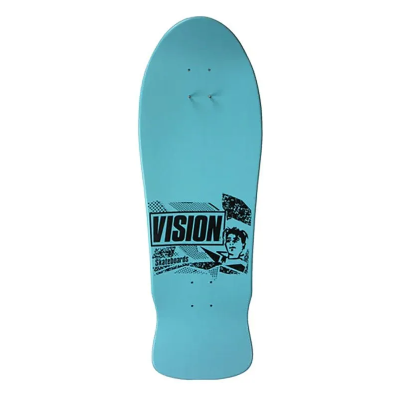 Vision 10" x 30.25" MG Modern Concave (TURQ DIP) Skateboard Deck