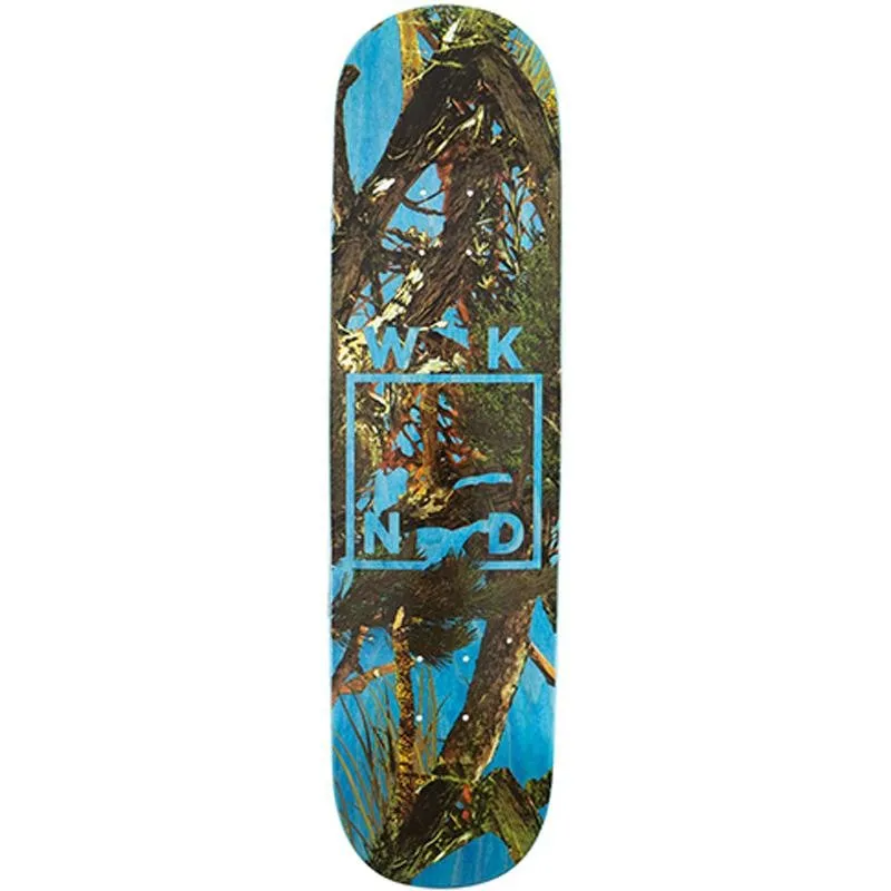 WKND 8.0” Camo Logo Blue Skateboard Deck