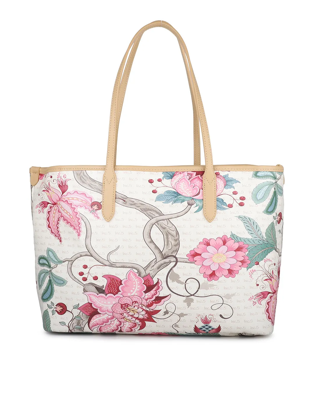 Women White Printed Shoulder Bag