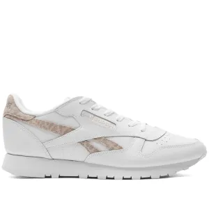 Womens Classic Leather - White/Soft Ecru