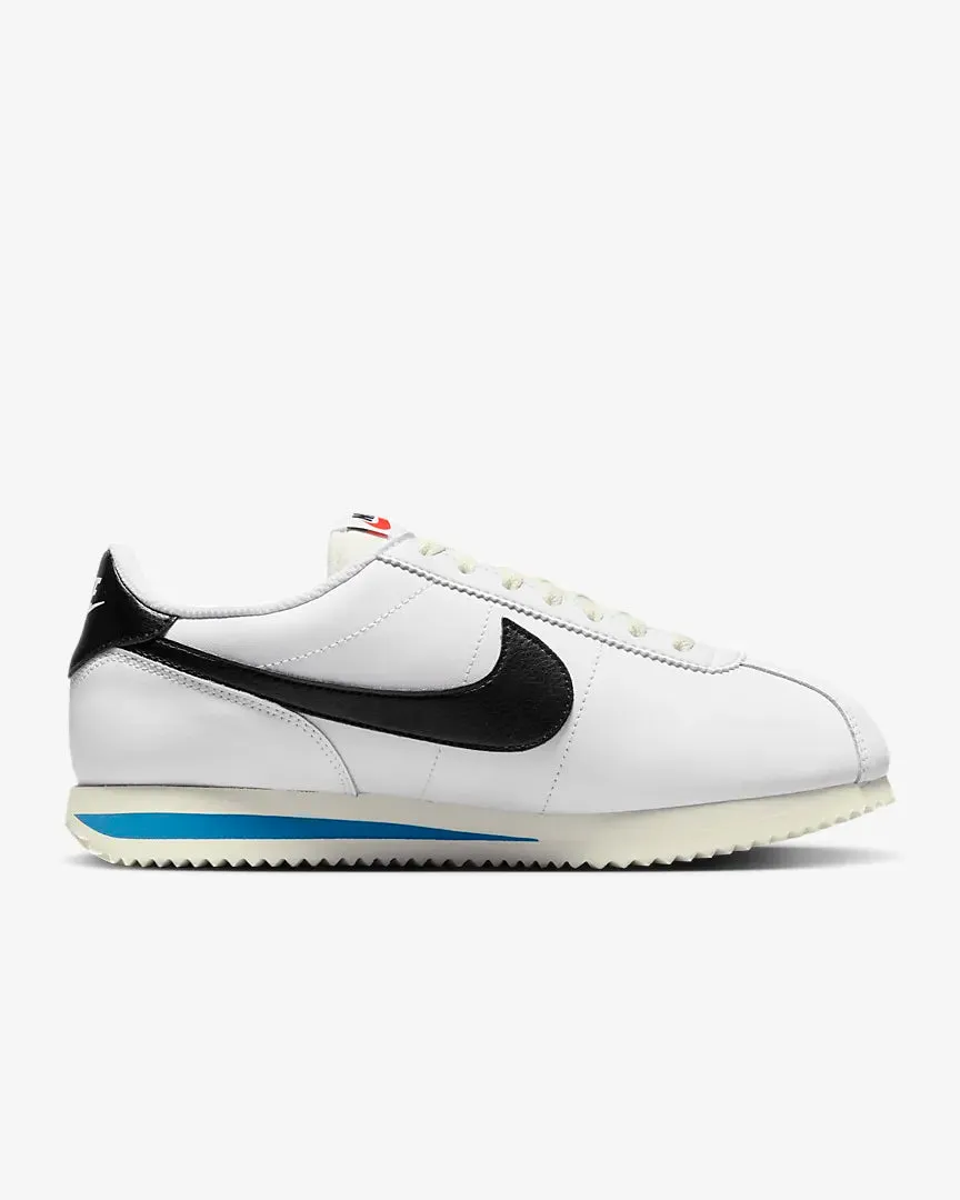 Women's Nike Cortez White Black LT Photo Blue Sail DN1791-100