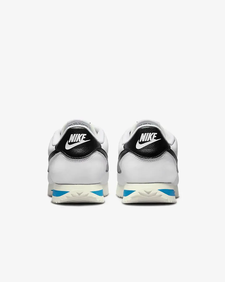 Women's Nike Cortez White Black LT Photo Blue Sail DN1791-100