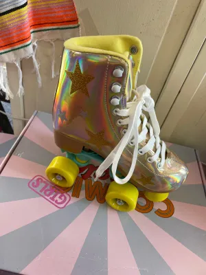 Youth Gold Star Roller Skates